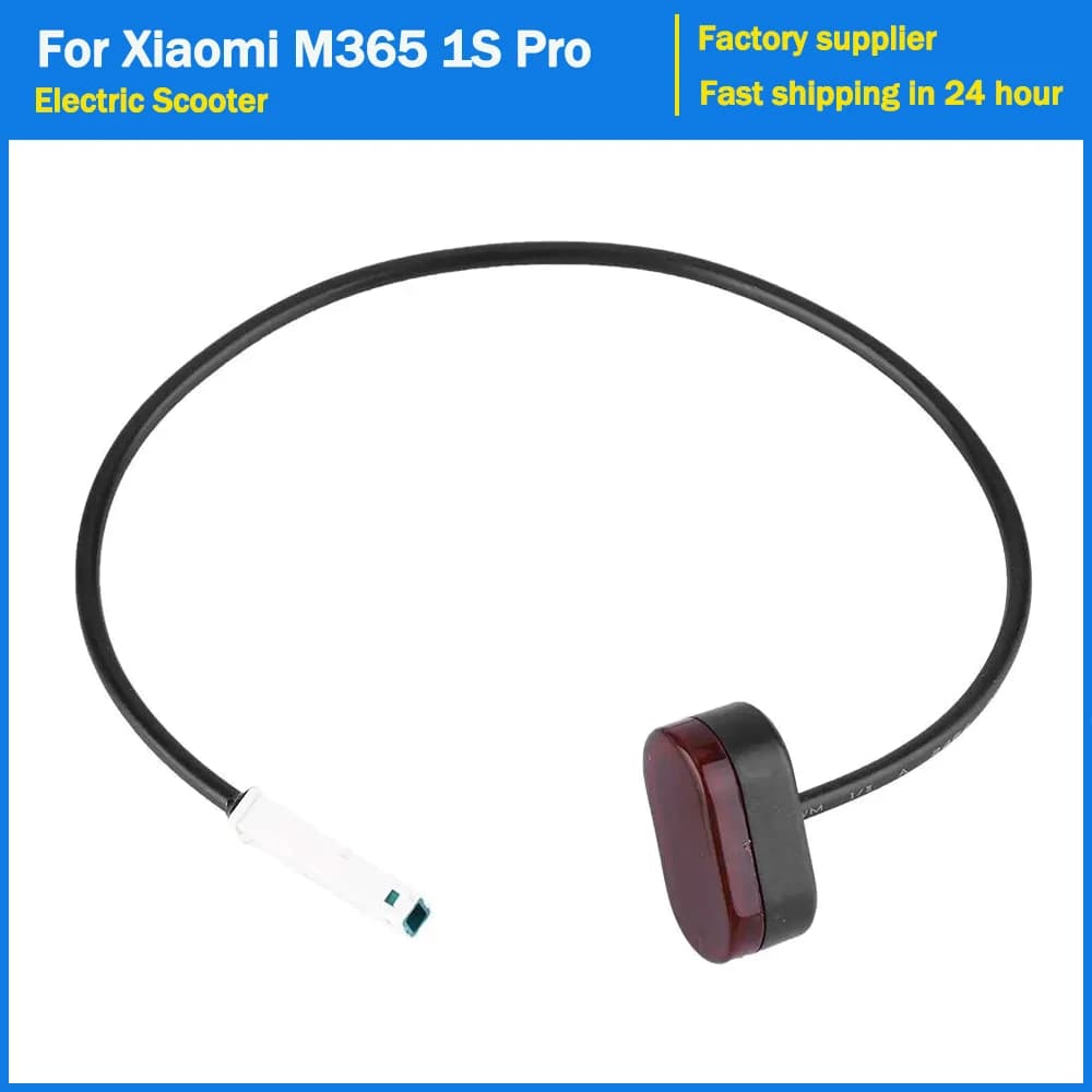 Luce freno impermeabile per Xiaomi Mi Scooter elettrico M365 Pro 1S Scooter elettrico LED Fanale posteriore Avvertimento Luci stop