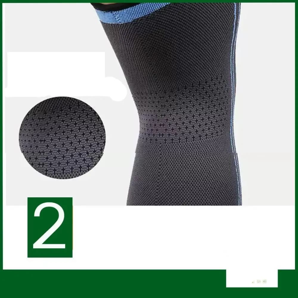 Ginocchiere a Compressione in Nylon per Sport, Nere, Verdi, Arancioni, Protezione Elastica per Rotula, Fascia di Supporto per Ginocchio