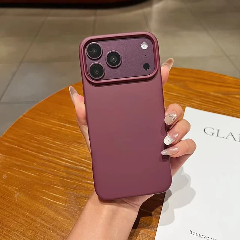 Simple Candy Colored Magnetic Wireless Charging Phone Case For IPhone 18 Pro Max 13 14 15 16 17 Pro Shockproof Protective Case