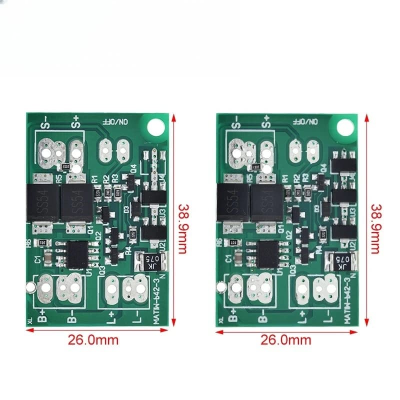 SAMIROB Automatic Control Module for Solar Panel, LED Night Light, Control Switch, Charger and Charger Regulator