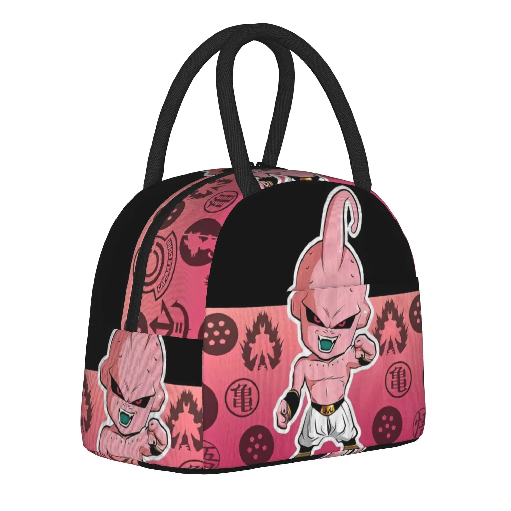Borsa termica per il pranzo DBZ Majin Buu, borsa frigo riutilizzabile, contenitore per il pranzo, borsa grande per il pranzo, borsa per alimenti, borsa da spiaggia, per esterni