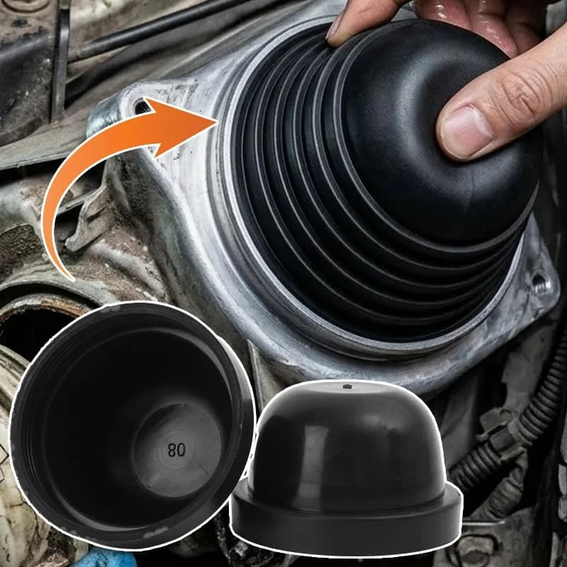2 Pezzi Tappo di Chiusura in Gomma Antipolvere e Impermeabile da 70/75/80/85mm di Diametro per Fari Auto LED HID