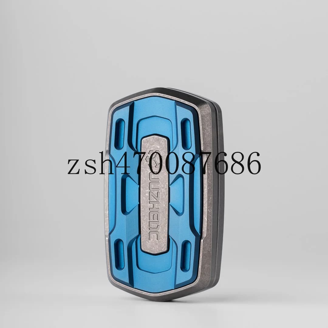 JUZHEDC Gamut Slider galleggiante Moneta tattile Diapason Giocattoli antistress Metallo Fidget Spinner EDC Disponibile Originale