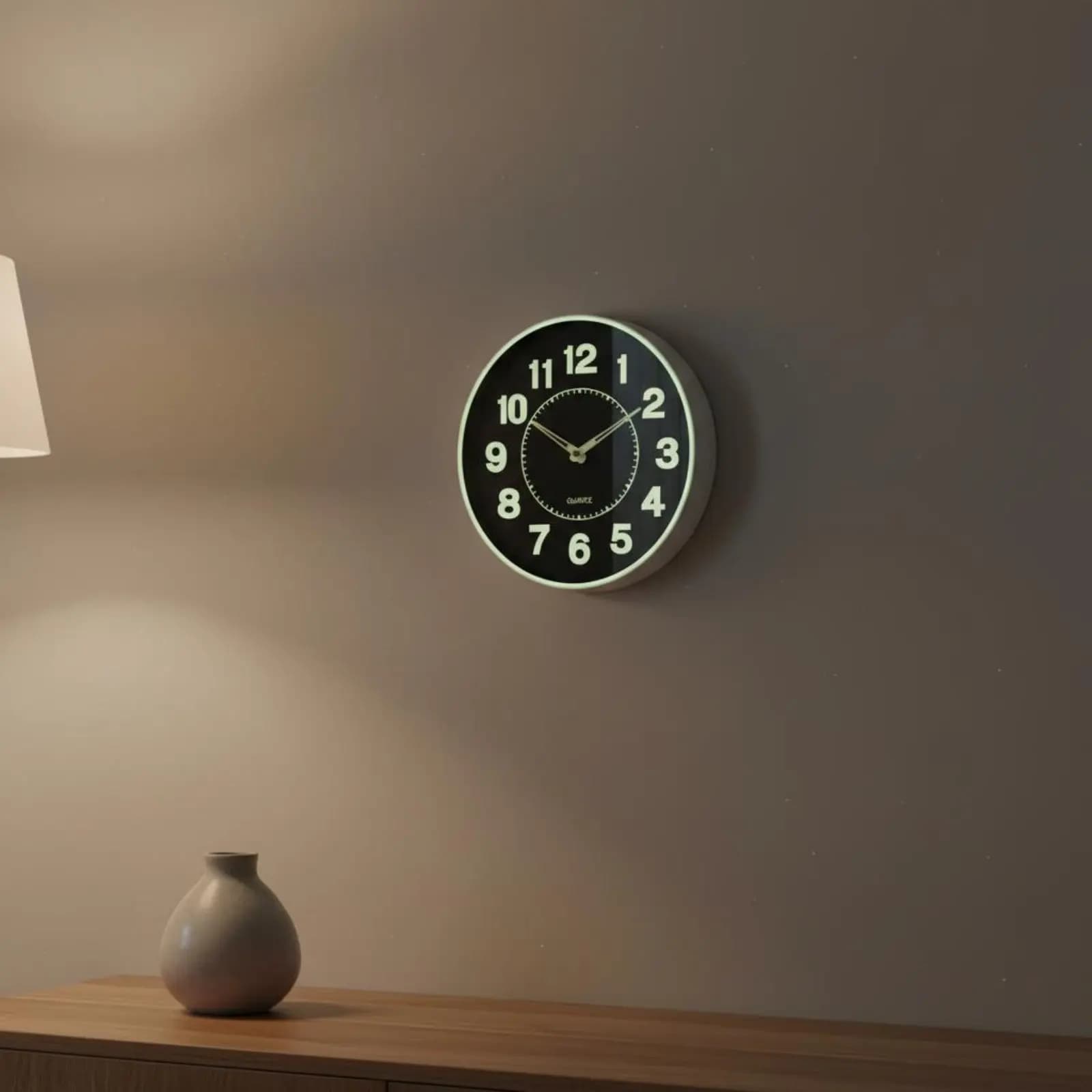Orologio Luminoso al Buio con Numeri Grandi per Arredamento Casa