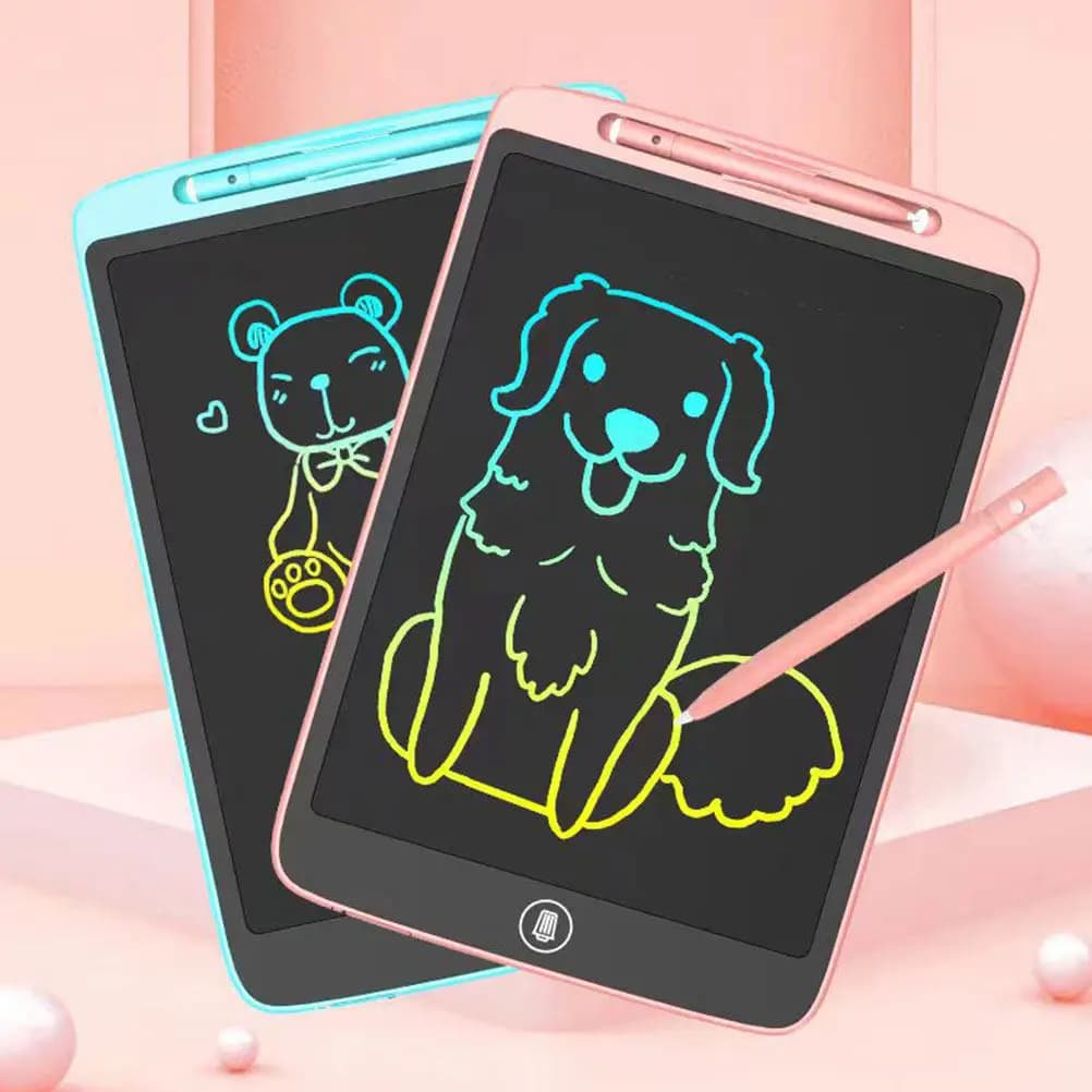 Set di 3 Tavolette LCD per Disegno, Lavagna Cancellabile, Blocco per Schizzi Riutilizzabile, Tavoletta Elettronica per Disegno, Regalo Educativo per Viaggi