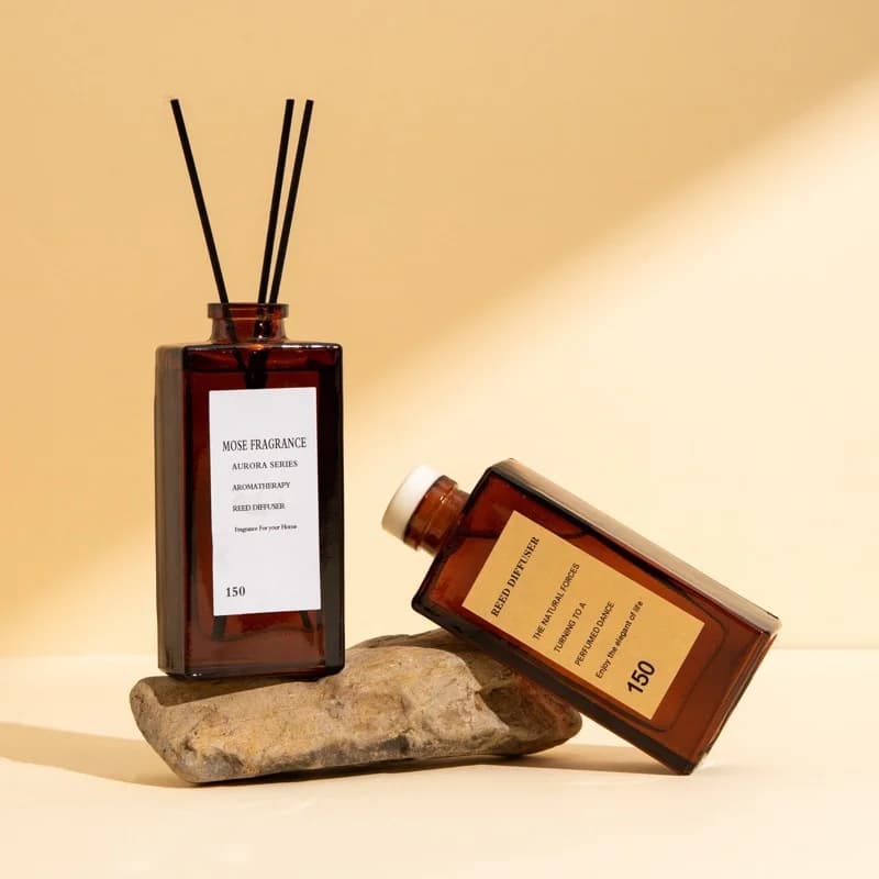 150ml Brown Bottle Reed Diffuser Oils, Hotel/Room/Home Aromatherapy Oils Home Fragrance Air Freshener Decoration Gift