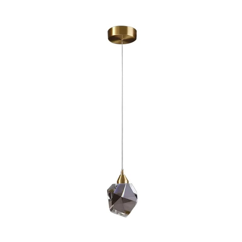 Arte irregolare luce camera da letto di lusso comodino diamante cristallo loft piccolo lampadario lampada sala da pranzo decorazione casa finestra a bovindo