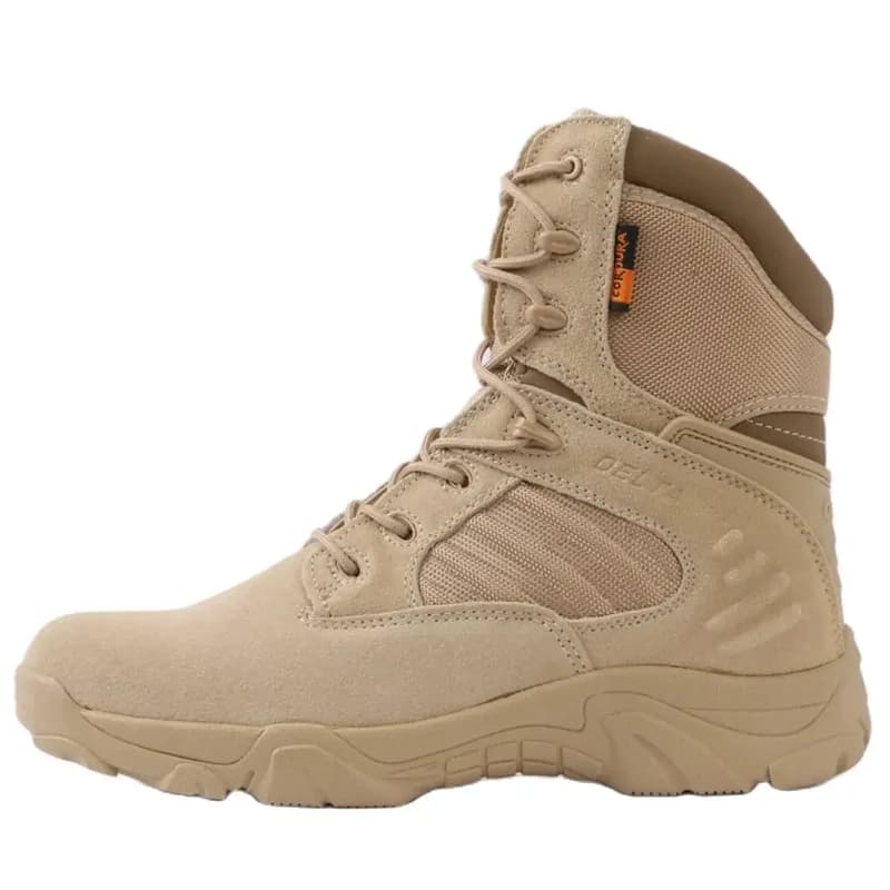 Stivali da Caccia Delta Winter per Uomo, Scarpe Tattiche da Deserto, Calzature da Escursionismo Traspiranti e Resistenti all'Usura