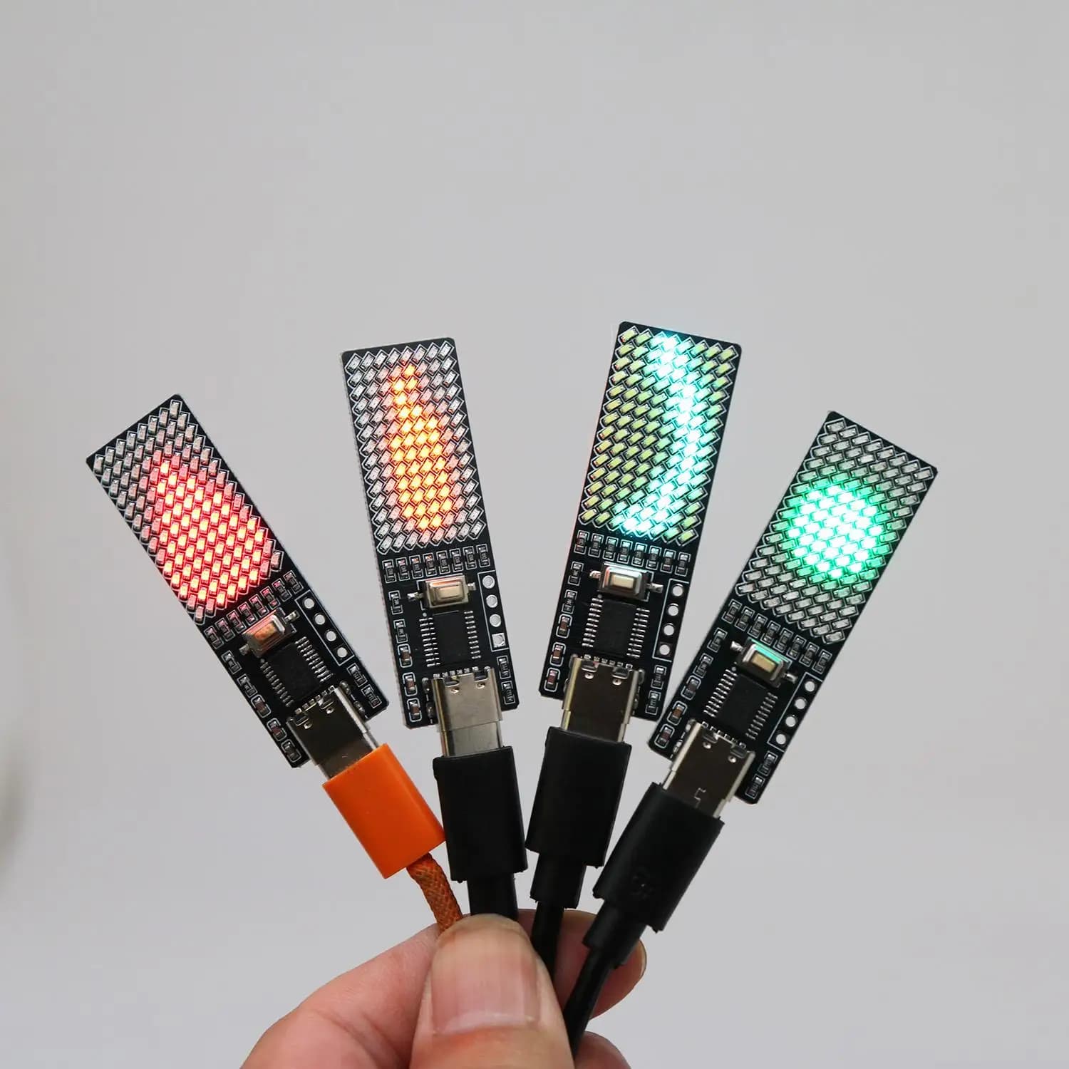 9Mode LED Flame Candle Lamp USB Electronic Tetris/Snake/Brick Breaker Game Atmosphere Light For Night Camping Home Decor Party