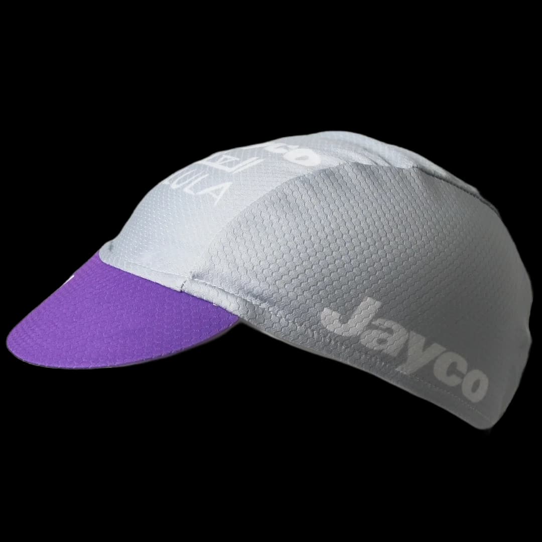 JAYCO TEAM Purple CYCLING CAP Men Women Sweat Headgear Summer Outdoor Sport MTB Bike Breathable Soft Riding Hat Under Helmet