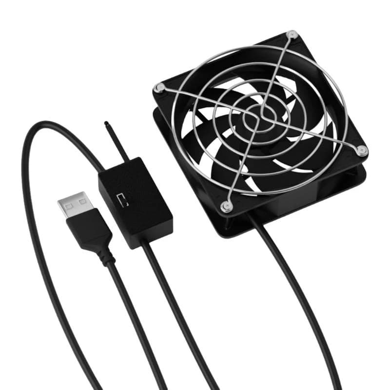Termostato regolabile alla ventola raffreddamento USB da 8 con controllo a 3 velocità 83cf