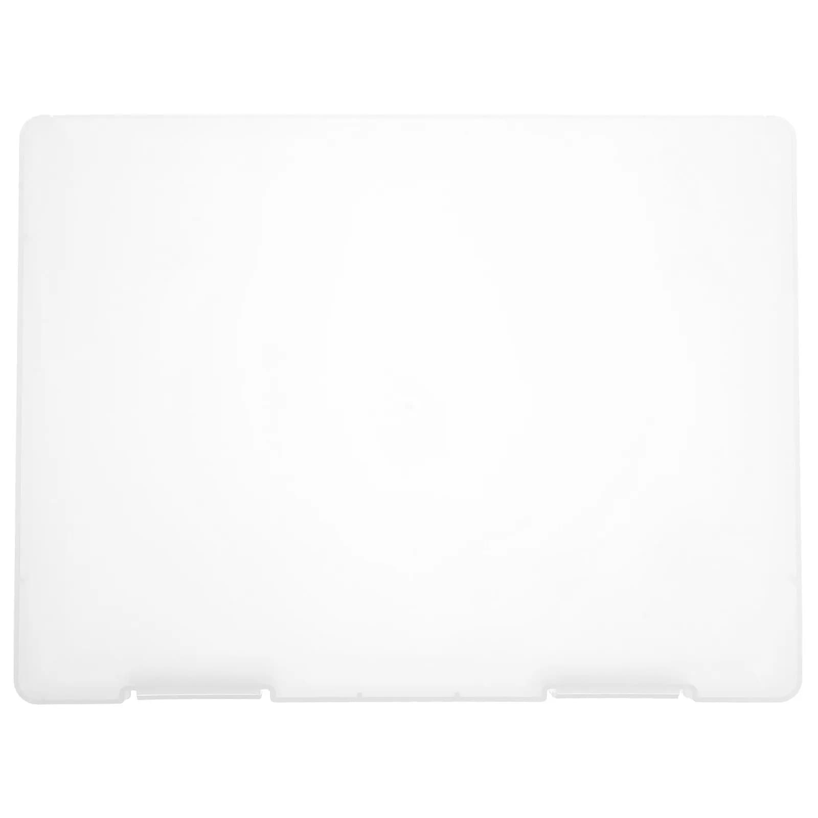 Scatola Portadocumenti in Plastica Trasparente Robusta, Custodia Portatile con Chiusura a Scatto per File, Documenti, Foto e Certificati di Nascita