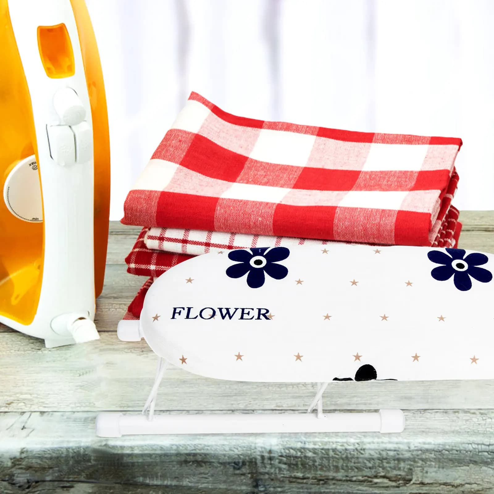 Foldable Ironing Board Mini Small Sleeve Rack Portable Household Ironing Clothes Rack Compact Laundry Accessories
