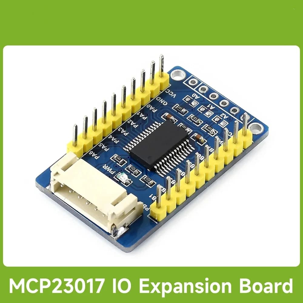 Waveshare MCP23017 IO Expansion Board I2C Interface Expands 16I/O Pins compatible for Raspberry Pi / micro:bit / Arduino / STM32
