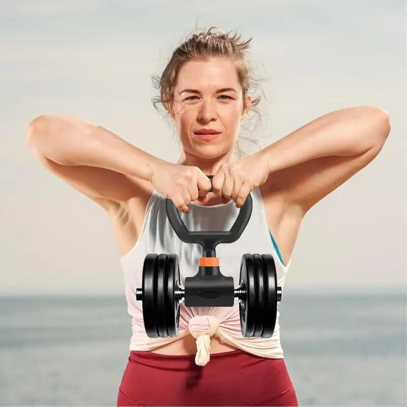 Kettlebell converter handle Kettlebell handles for handlebars Adjustable training equipment attachment for home gym strength
