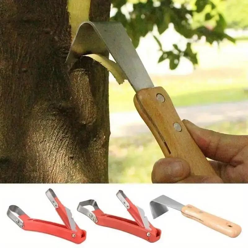 1pc Tree Bark Removal Tool Cutting Shave Bark Stripping Tool Smooth Yard Lawn Wood Working Tool