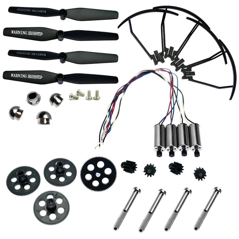 VISUO XS816 XS809W XS809HW XS809 XS809S RC Quadcopter Drone Spare parts Helix screws Geas Motor protection blades Accessories