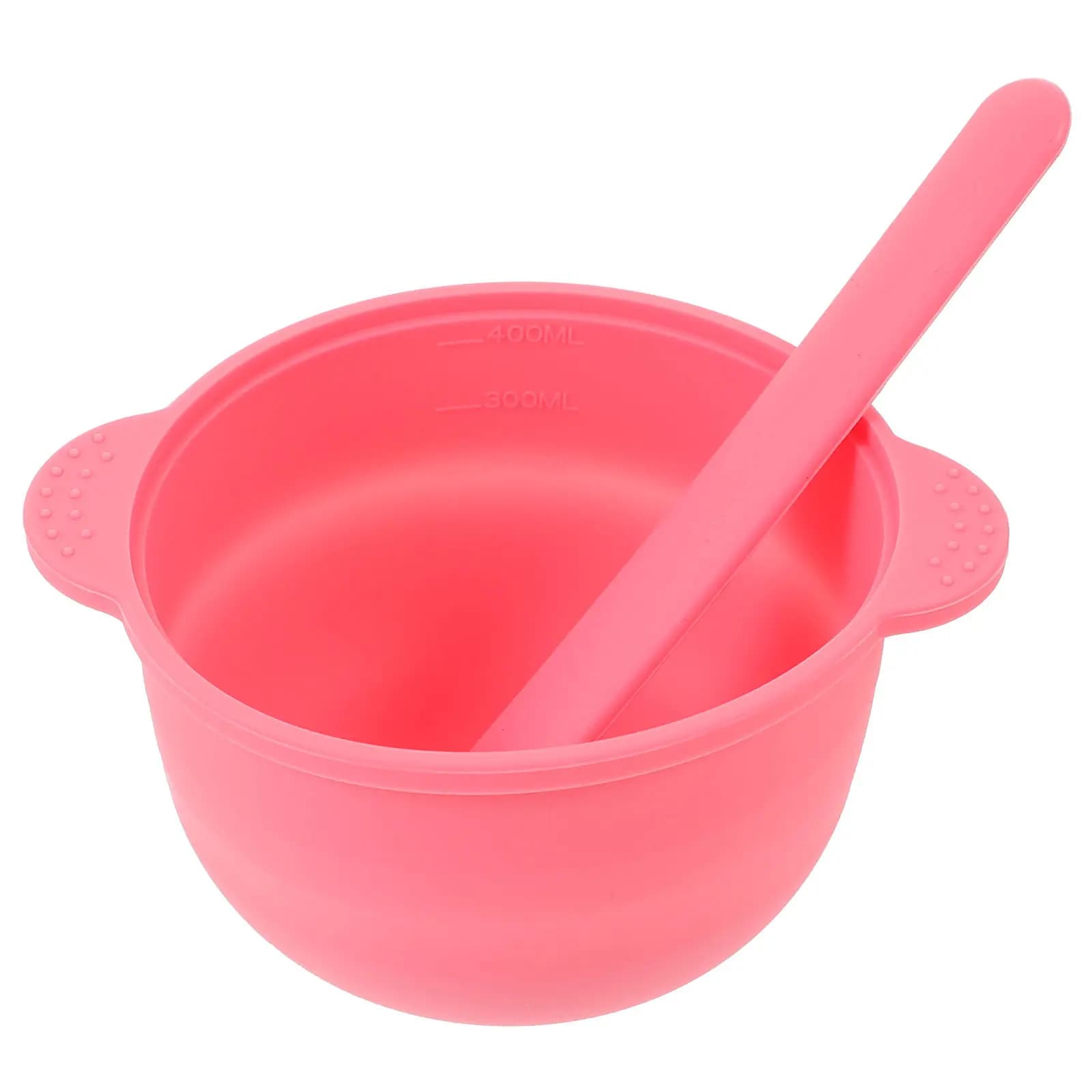 Set di 1 Ciotola in Silicone per Maschere Fai-da-Te, Kit Professionale per la Miscelazione di Maschere Facciali, Forniture per Saloni di Bellezza e Spa con Raschietto