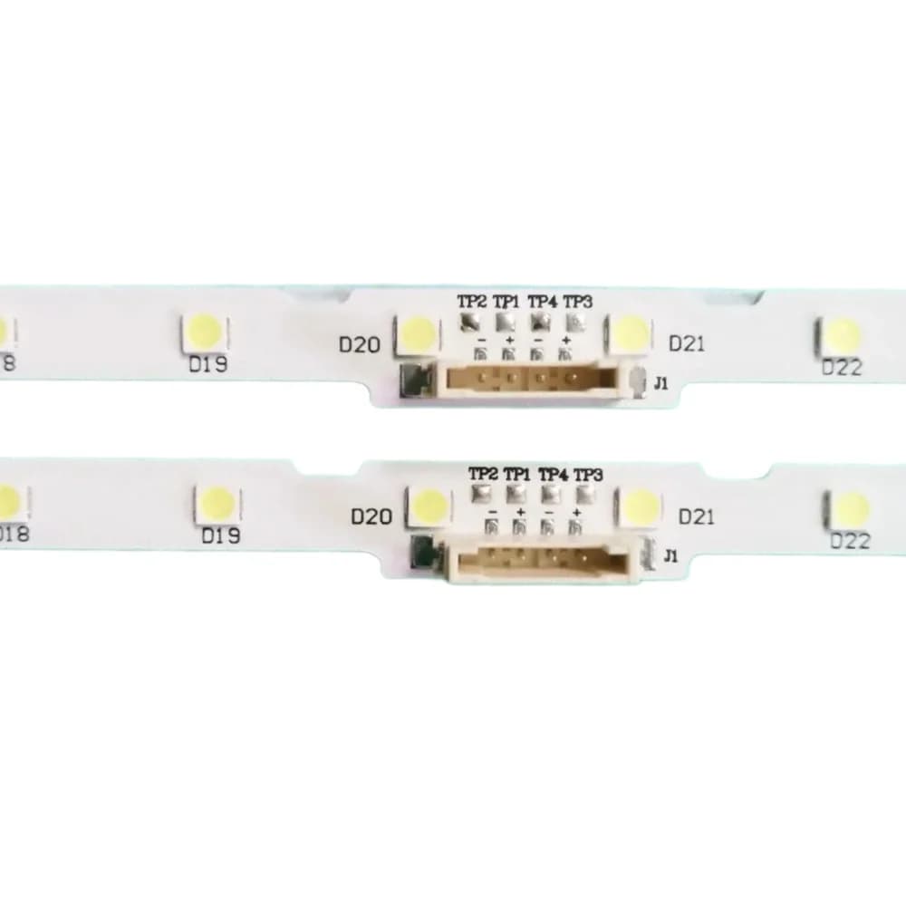 10pcs/LED Strip For 55NU7100 UN55RU7100 UN55RU7300G UE55NU7100 UN55NU7090G UE55NU7023 UE55NU7500 UN55NU7100G UE55NU7090