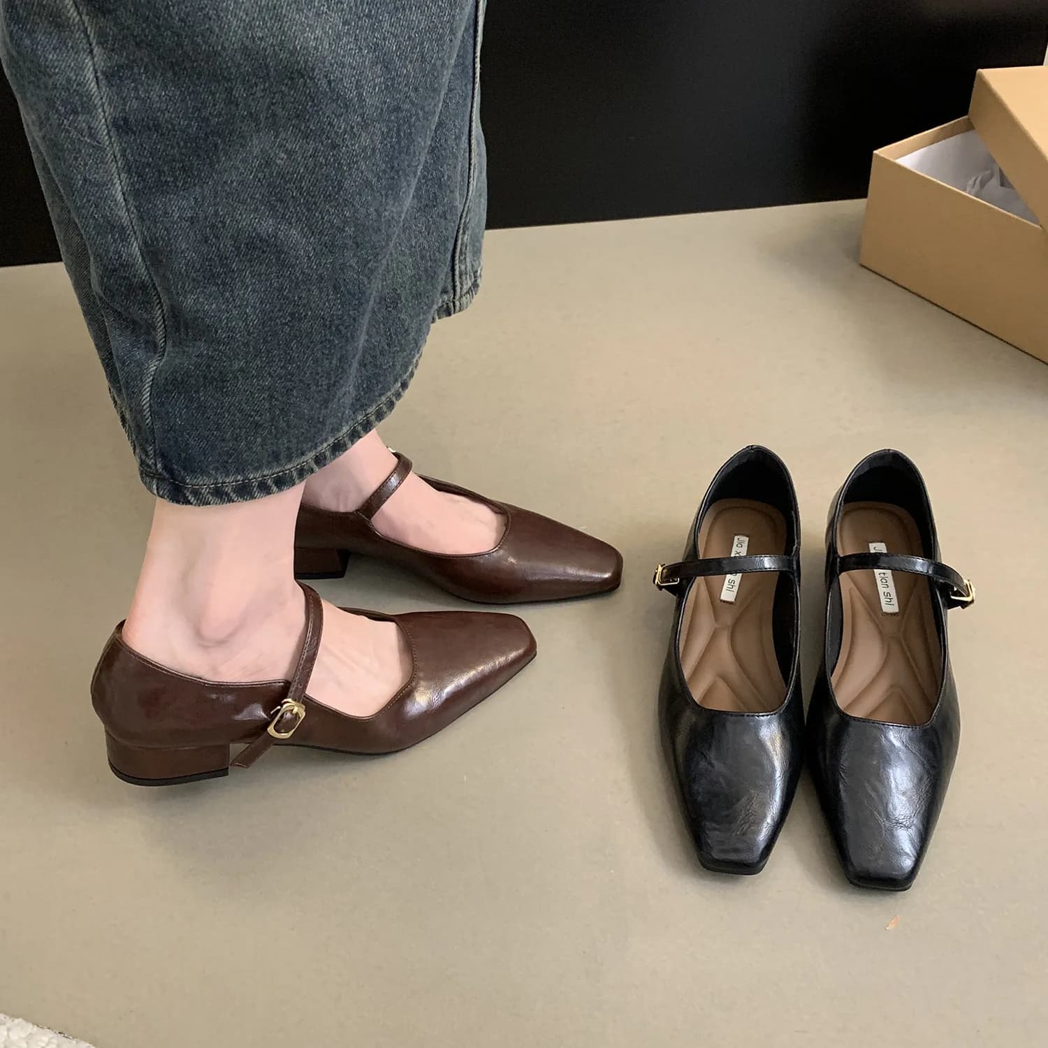 Designer Summers Mules Slippers Women's Fashion Low Heel Shoes Ladies Elegant Party Dress Slides Sandalias spring autumn 2024