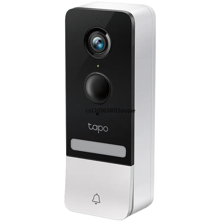 Campanello Video Intelligente Tapo D230S1 ad Alta Risoluzione, Visione Notturna a Colori con Batteria, Visualizzazione tramite App A100