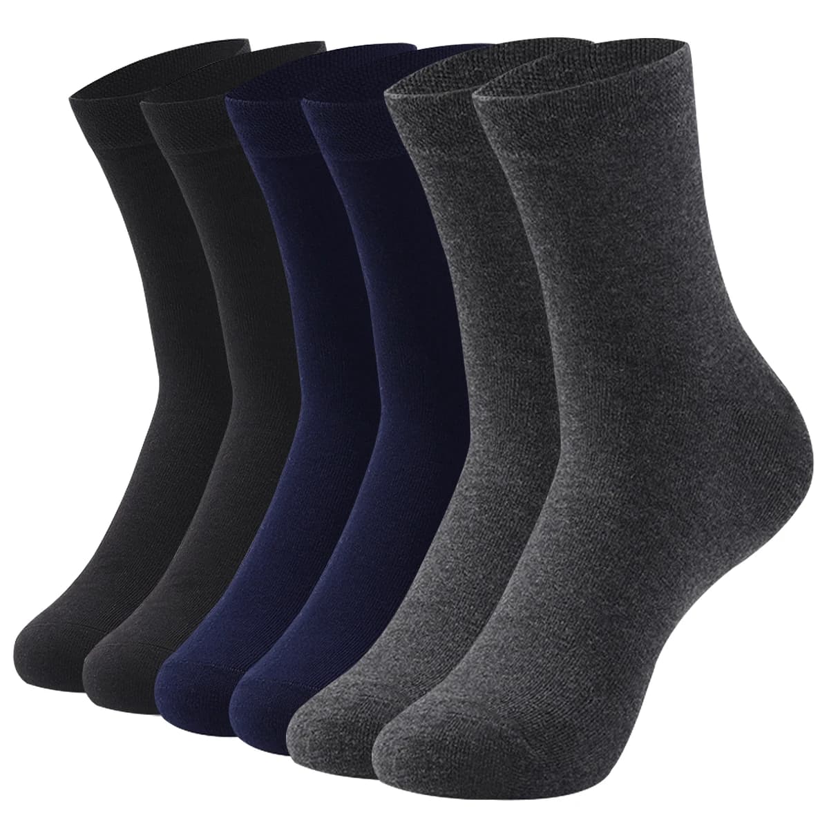 6 Pairs Men Women Cotton Socks Pure Color High Quality Soft Breathable White Black Business Summer Casual Men Socks Large Size