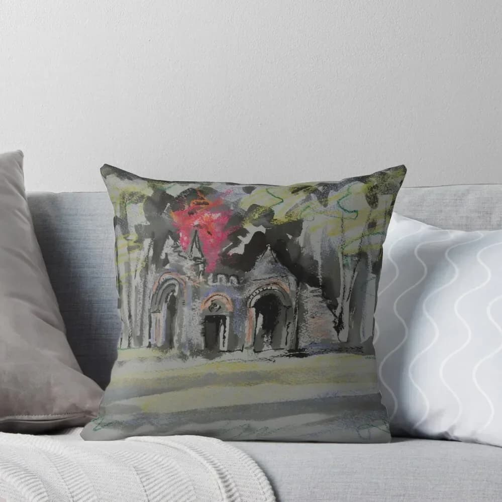 The Shobdon Arches, Herefordshire' Throw Pillow Luxury Lining Christmas Cushion Decorative Sofa cushion