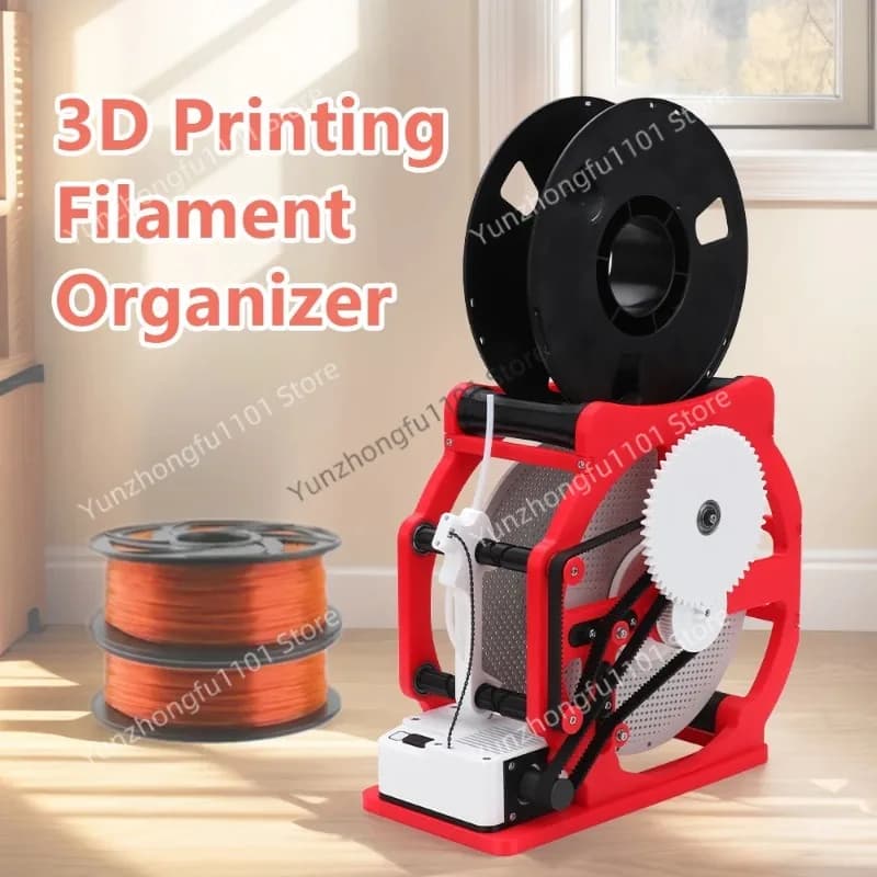 3D Spooling Machine for PETG PLA Filament Spools from 1.75mm, Automatic Spooling Machine for 3D Printing
