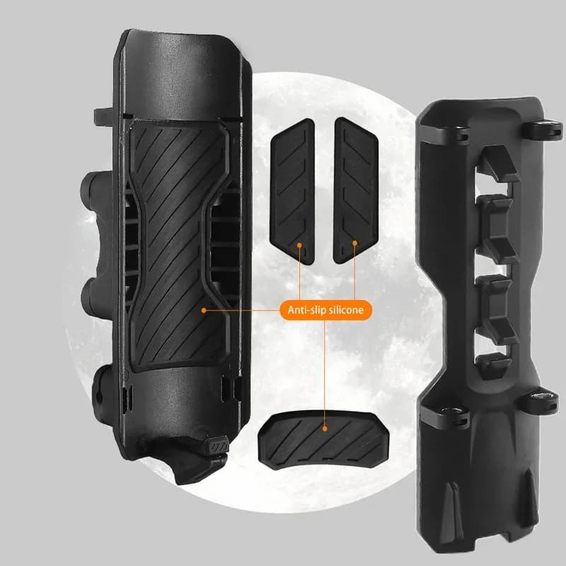 1 pz universal bottle holder for motorcycle 25mm protective bottle holder for bumper 360 ° Motorcycle accessories with expandable design with rotation