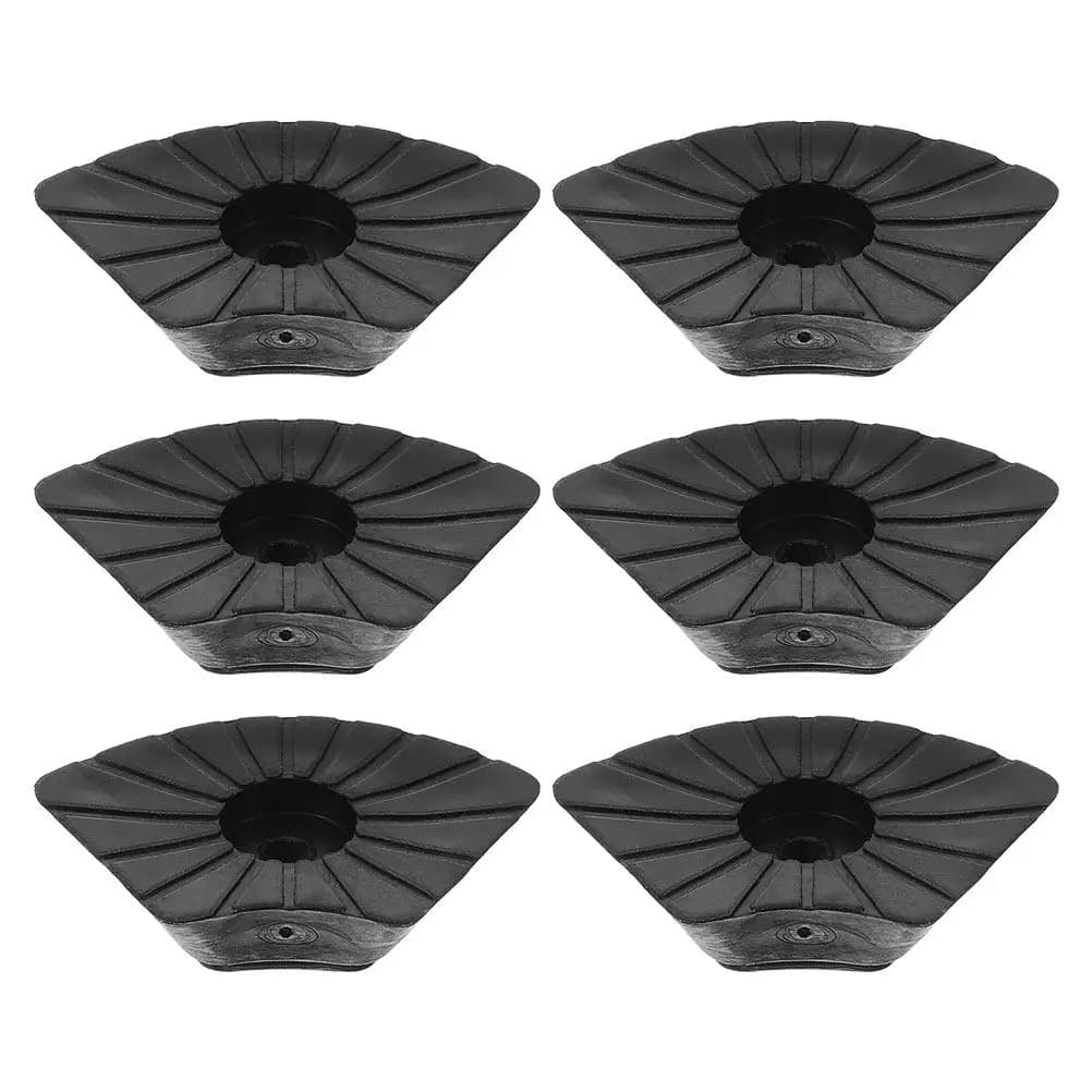6 Piece Rubber Protector for Trekking Sticks, Spare Parts for Hiking Sticks, External Use