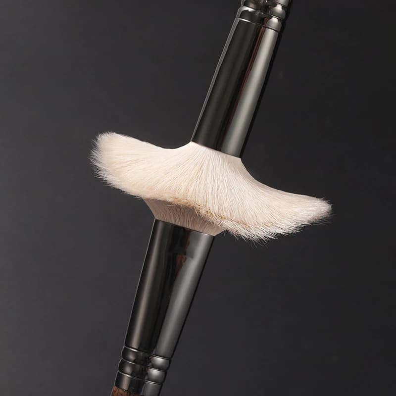 1 pz pennello per trucco per capelli animali set completo pennelli per labbra pennello per ombretto pennello per trucco morbido strumenti di bellezza pennello per sbavature singolo