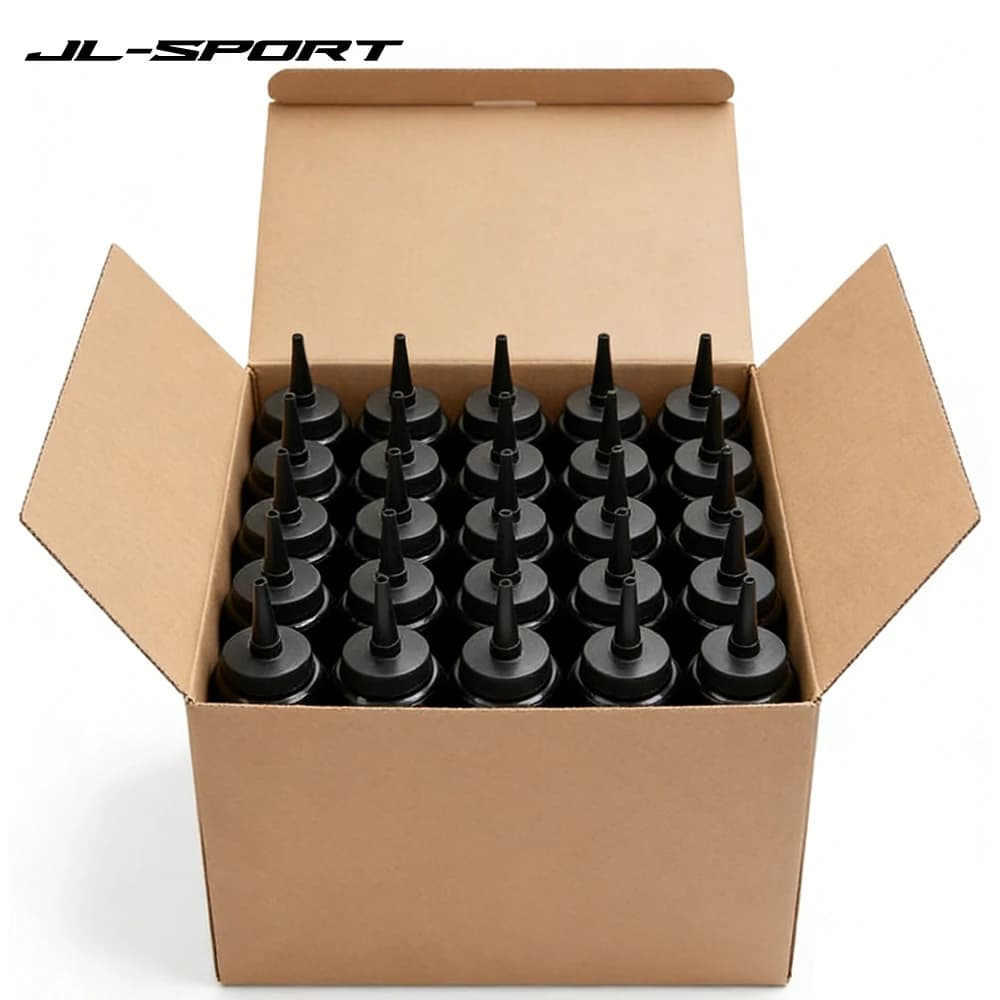 25 pieces of supplies for teams water bottles-box bottle water bottle for ice hockey 1000ML accessories for hockey sports bottle sports equipment without BPA