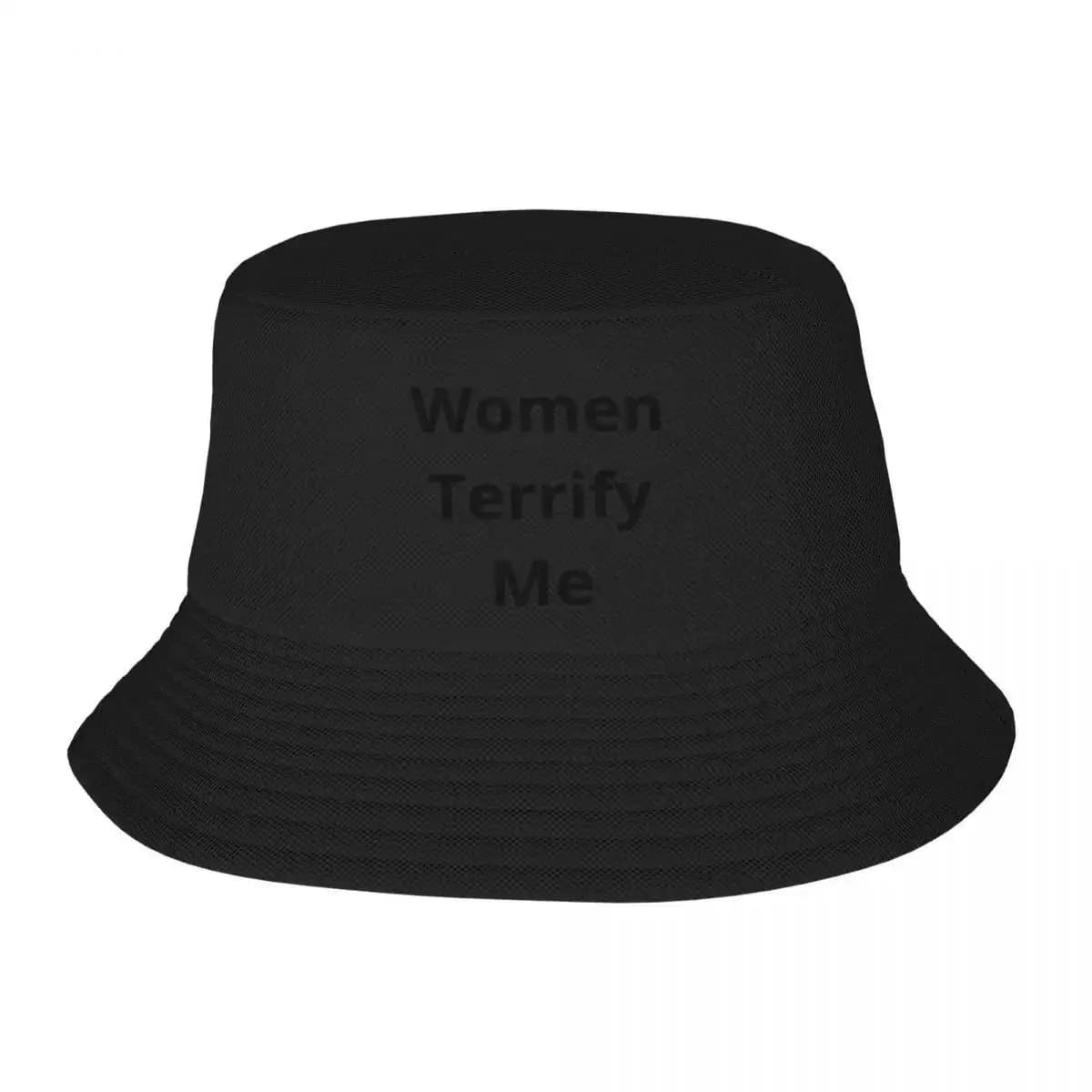 2025 Nuove donne Terrify Me Cappello da pescatore Cappello da spiaggia Cappello tattico da spiaggia da donna da uomo