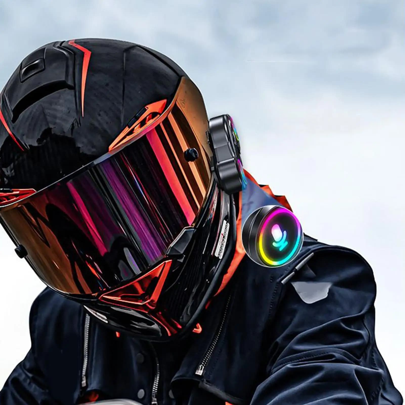 Motorcycle Helmet Headphones Wireless Motorcycle Headphones for Helmet Headphones Waterproof Noise Reduction for Ski Racing
