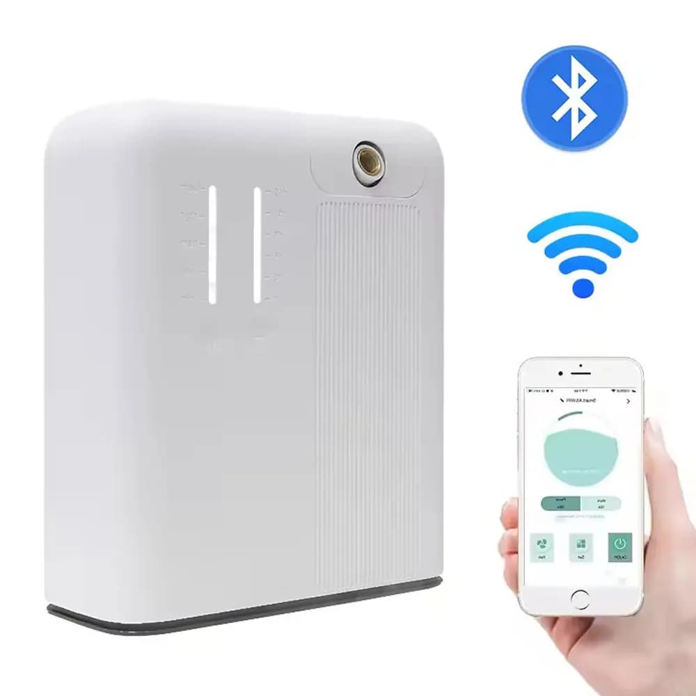 Diffusore elettrico di oli essenziali senza acqua 500m 3 diffusore di aromaterapia Bluetooth WIFI controllo macchina per aromaterapia domestica