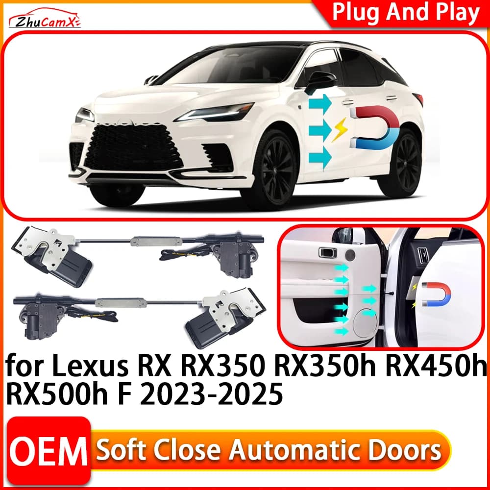 for Lexus RX RX350 RX350h RX450h RX500h F Automatic Electric Soft Close Door Closer Power Closing Door Comfort Closing System