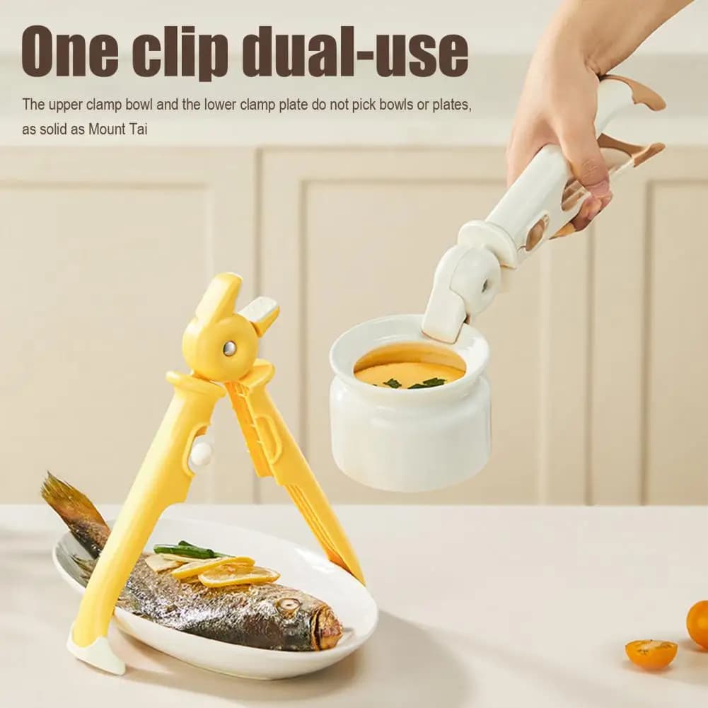 Anti-slip Stainless Steel Kitchen Grips Heat Resistant for Air Fryer, Set of 2 Pieces