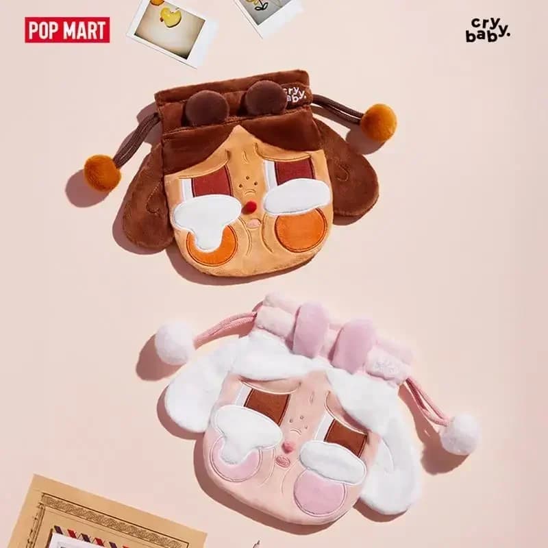 POP MART CRYBABY Serie Crying Again - Borsa Portaoggetti Blind Box Giocattoli Anime Action Figure Scatola Misteriosa Sorpresa Bambole Regalo per Ragazze