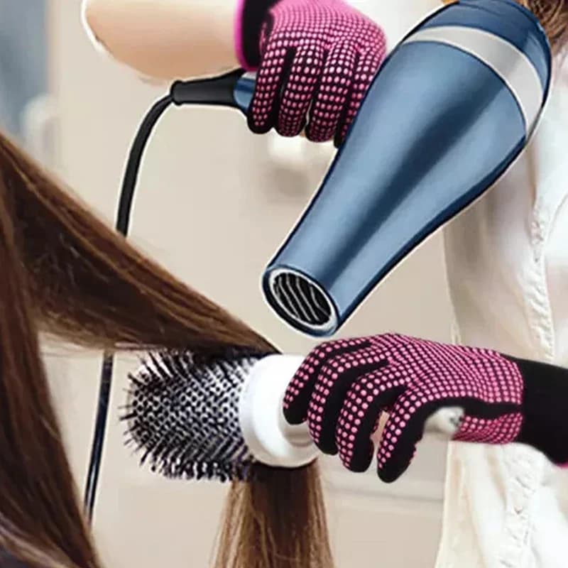 Thermal Glove for Hair, Protection for Styling, Plate and Hair Clips, Hairdresser Tools