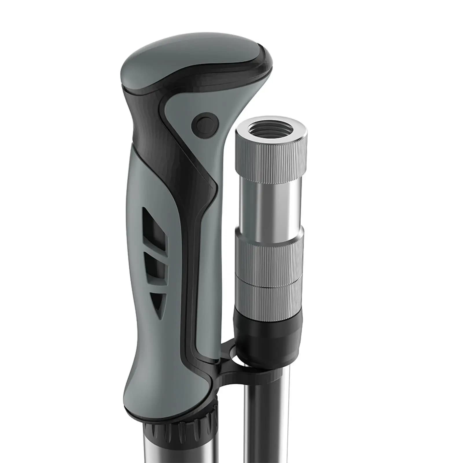 Pompa per Ammortizzatori Bici, Gonfiatore Pneumatici Bicicletta Alta Pressione 300PSI, in Lega di Alluminio, con Valvola Francese/USA, Portatile, Rotazione a 360 Gradi