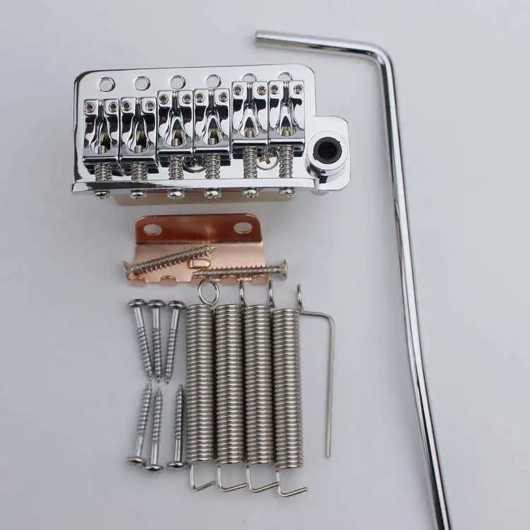 54mm Electric Guitar Single Pick-up Bridge Tension Plate with Tremolo System Single Pick-up Bridge For ST SQ Style Guitar