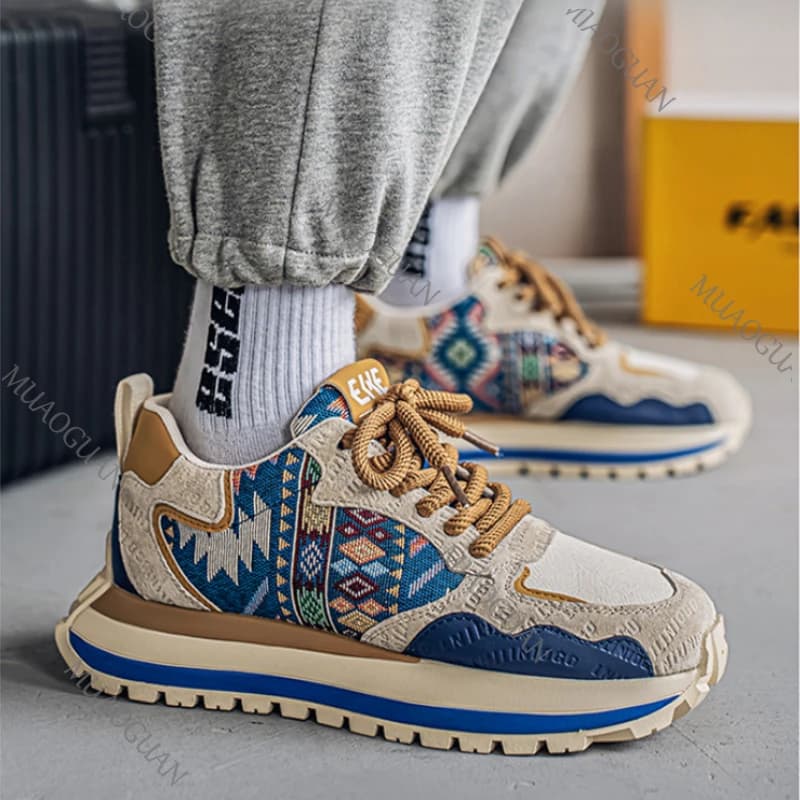 Sneakers Casual alla Moda per Uomo, Scarpe Comode in Tessuto, Sportive e per il Tempo Libero, Morbide, Traspiranti, Antiscivolo, per Corsa e Passeggio
