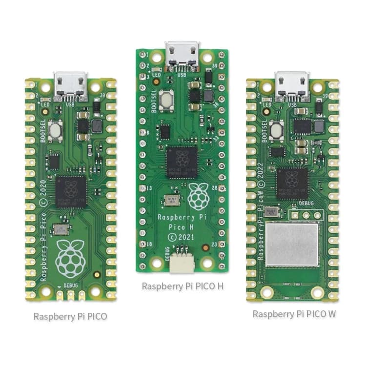 Original development card Raspberry Pi PICO W Raspberry Pi PICO H MCU Programming main card C/Python
