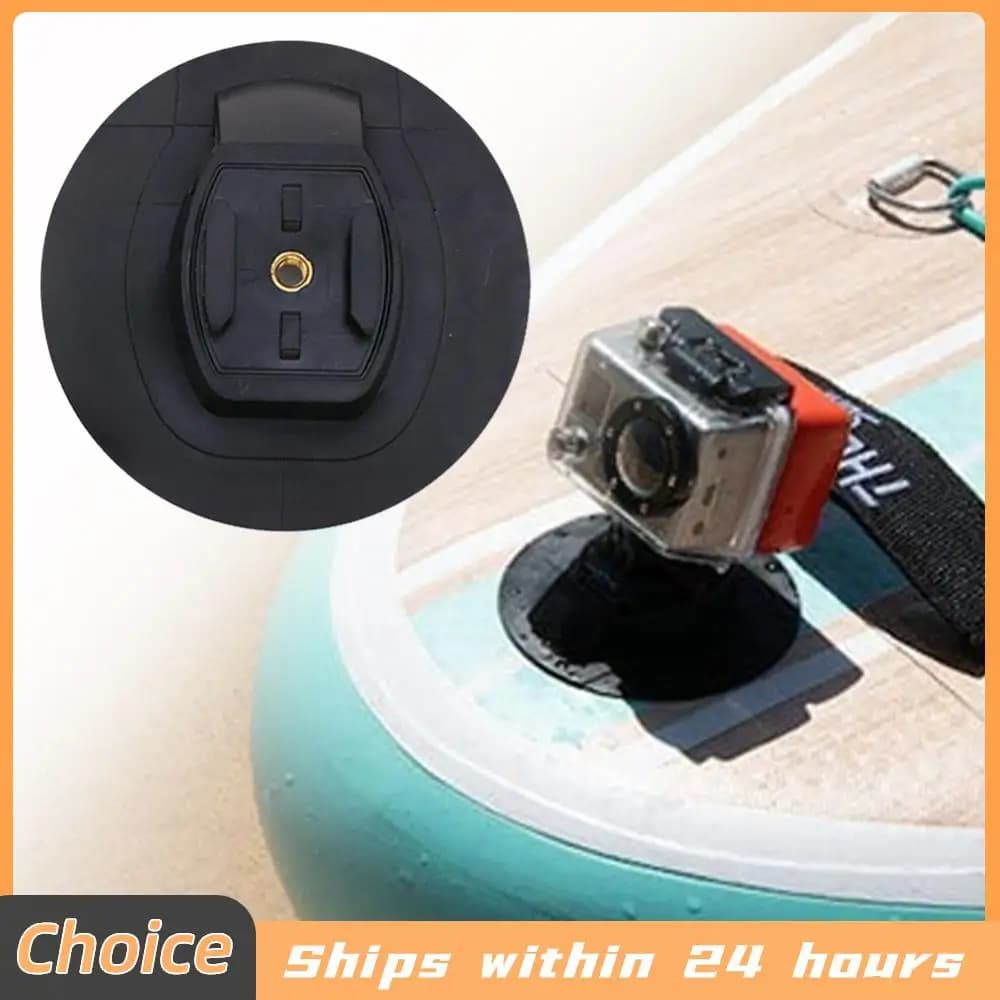 Supporto per Fotocamera per Tavola da Surf e Kayak, Staffa in PVC per Paddle Board SUP, Base per Fotocamera da Surf, Accessori per Esterni