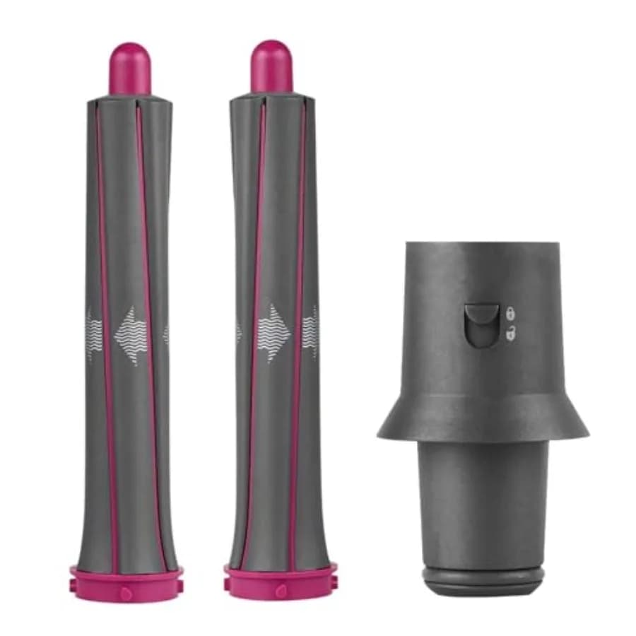 Accessori per Dyson Airwrap HS01 HS05: Punte per arricciacapelli da 1,2 pollici/30 mm per capelli lunghi, con adattatore per Dyson Hai