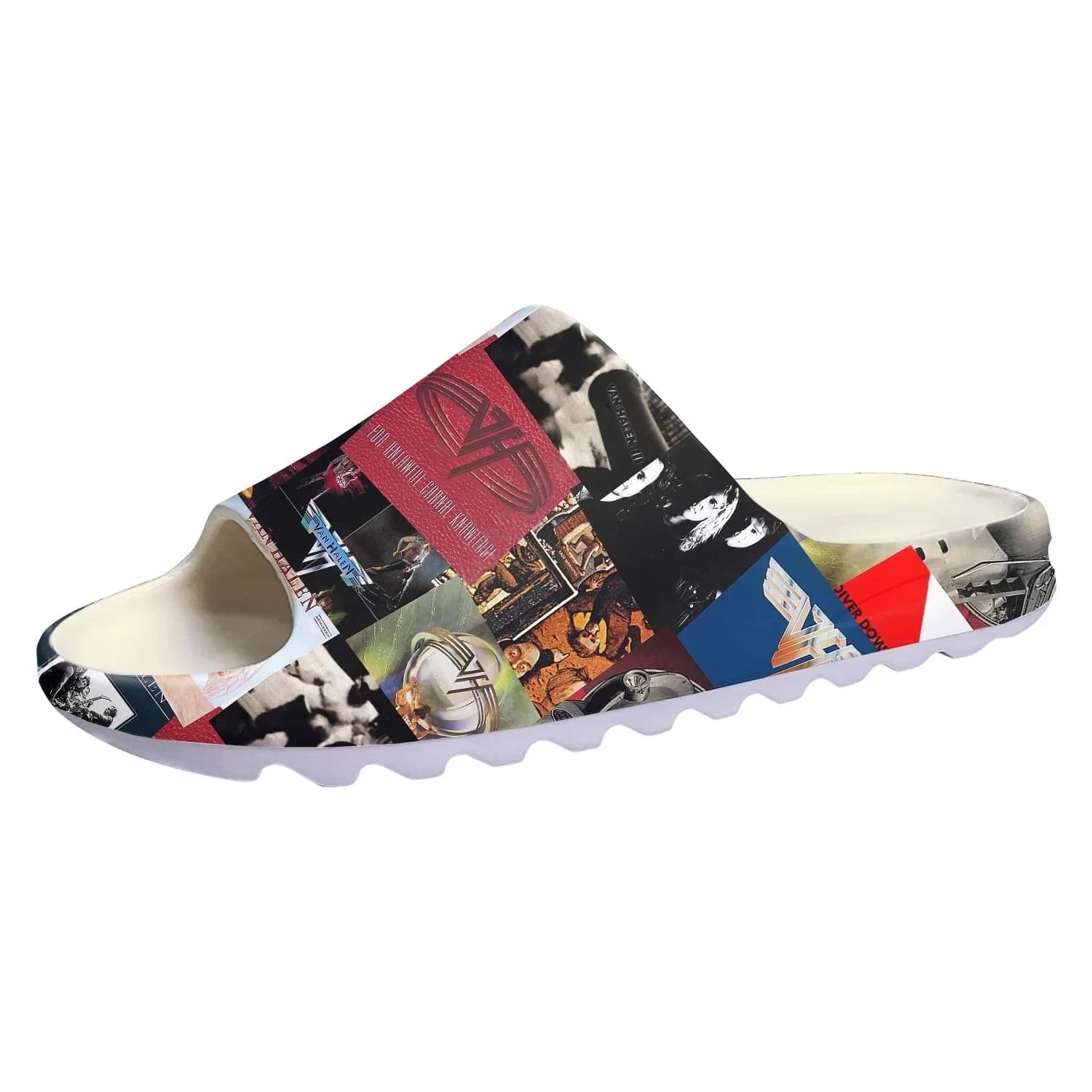 Ciabatte Van Evh 5150 Stripes Halen con Suola Morbida, Sandali da Casa per Uomo, Donna e Adolescenti, Personalizzabili, per Bagno e Spiaggia