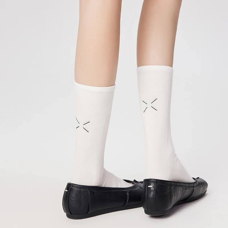 Comfortable Soft Fashion Trend Cotton Spring Summer Thin Split Toe Woman Mesh Socks Solid Color Two-Toed Middle Tube Tabi Sox