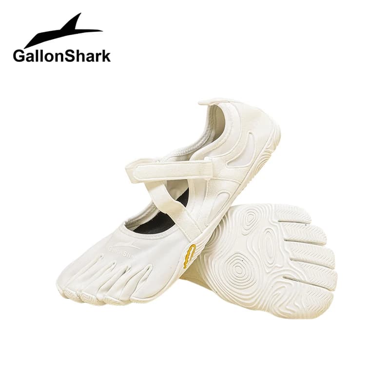 Scarpe a cinque dita GallonShark, scarpe a punta aperta con cinturino regolabile per yoga, pilates e allenamento indoor