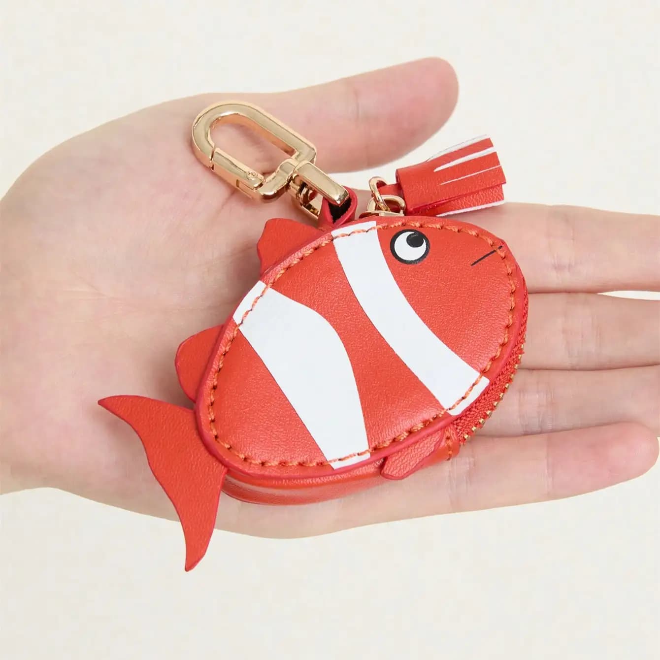 Portamonete a forma di pesce, grazioso e divertente portachiavi, mini pochette, portafoglio, regalo per ragazze e donne