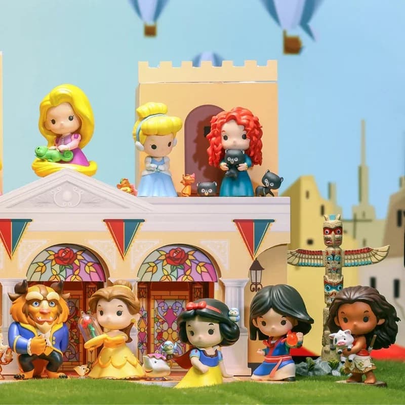 POP MART Fiaba Principessa e i suoi amici Serie Scatola cieca Guess Bag Decorazione del desktop Modello carino Regalo Ragazza Borsa cieca Giocattoli